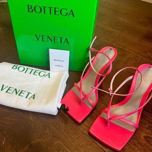 BRAND NEW WITH TAGS Bottega Veneta Hot Pink Heel - 36.5
